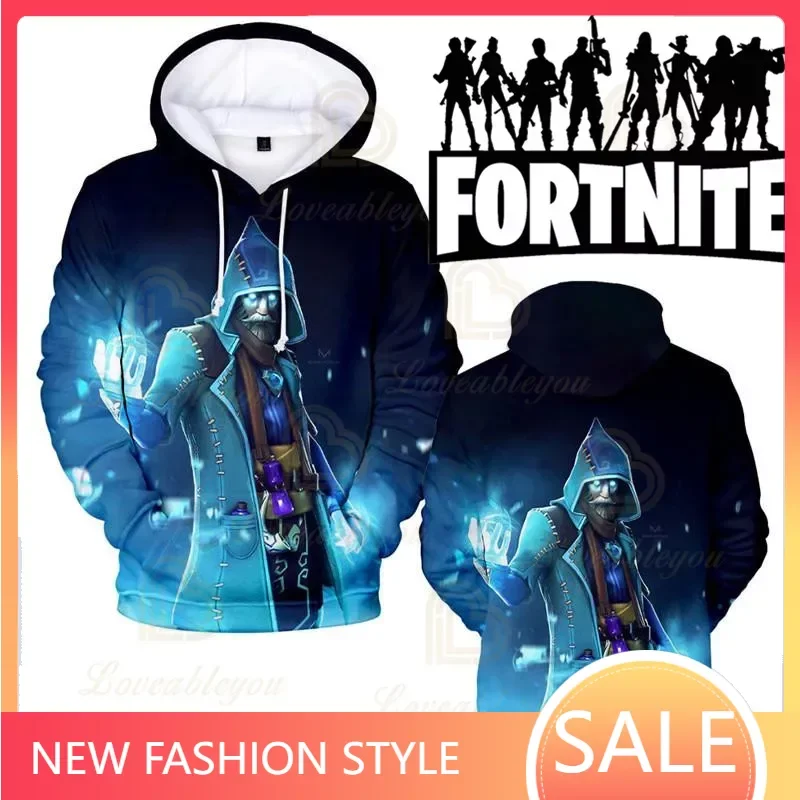 Battle Royale Boys Abbigliamento Fortnite Sudaderas Victory Jacket Game 3D Streetwear Bambini Kids Hero Child Tops Girls