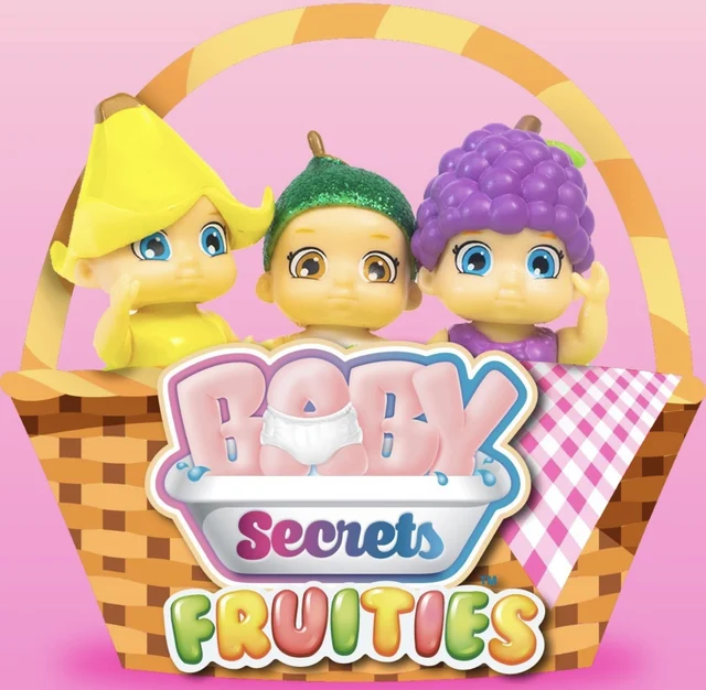 Original Baby Secrets Fruities Itzy Glitz Dolls for Girls Toy Surprise Sets for Dolls Collectible Figurines Action Figure Anime 5