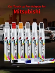 Car Touch up Pen Adapter for Mitsubishi Outlander Paint Fixer Pearl White Eclipse Cross Jinxuan Shiny Black Ruby Red Automobile