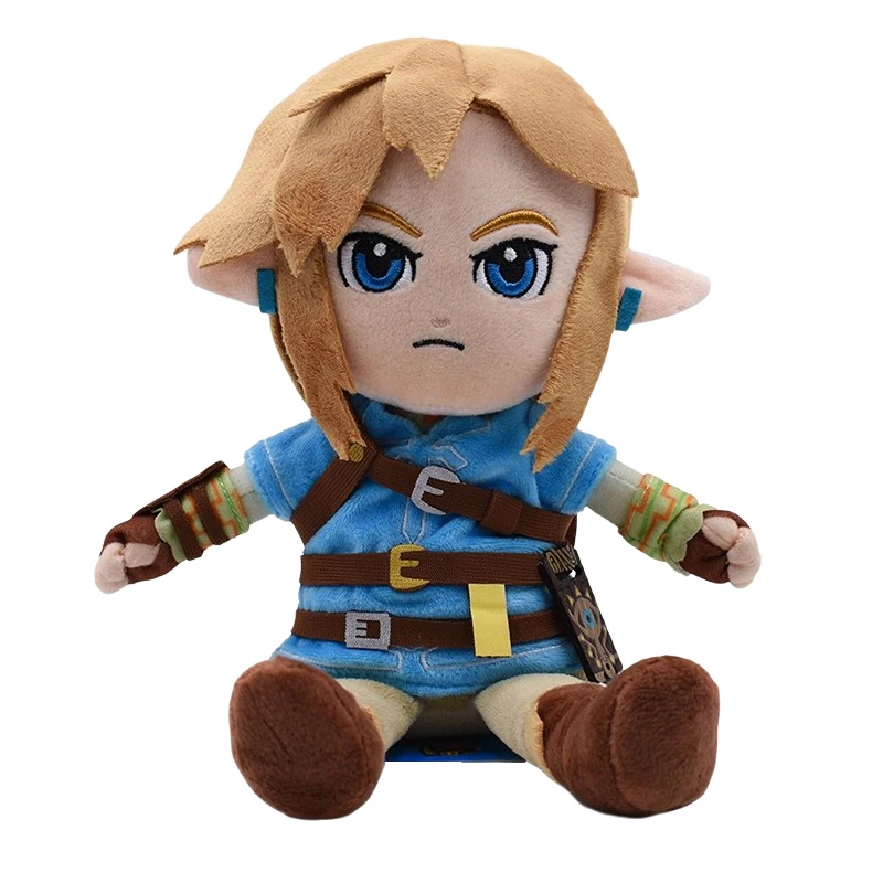 27cm New The Legend of Zelda Plush Stuffed Toys Game Periphery Link Cartoon Figure Soft Dolls Kids Birthday Gifts Kawaii Decor the legend of zelda link plush anime figure princess zelda korok sand seal goblin soft stuffed toys collection kids adult gift