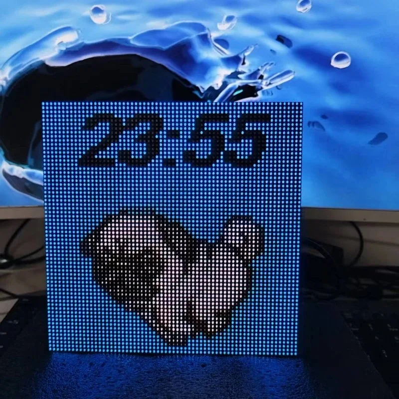 รูปสินค้า นาฬิกา ESP32 สตีมพังค์ ปรับเวลาอัตโนมัติ ของขวัญเกมเมอร์