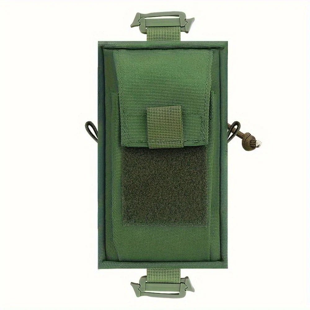 1PC Multi Functional Mobile Phone Storage Bag Suitable for Hiking. Multiple Storage Compartments for Hiking Equipment