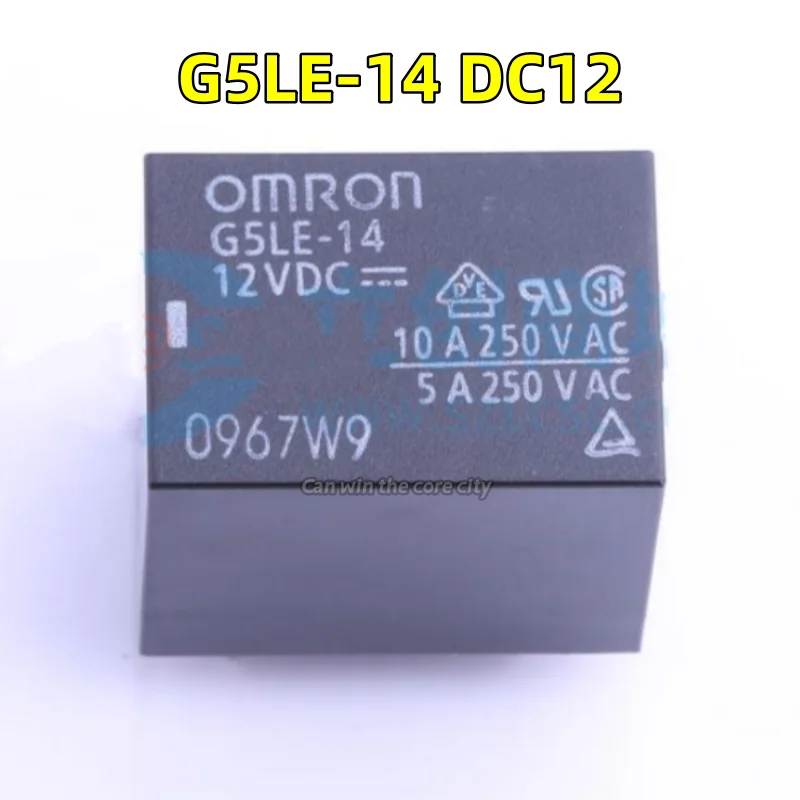 

5-100 шт./партия Новинка G5LE-14 DC12 посылка plug-in 5-pin 16,5x22,5 мм реле мощности, оригинальное пятно