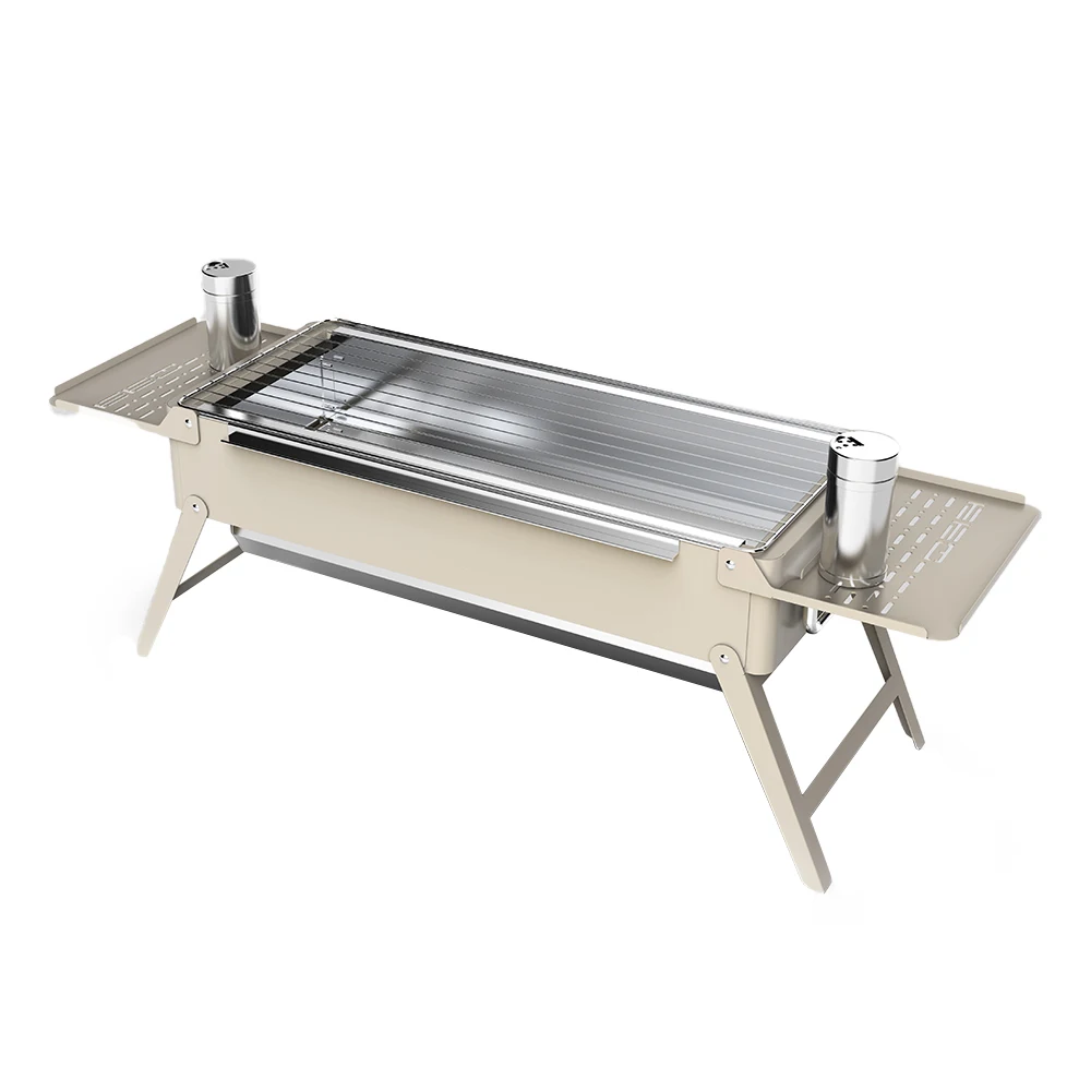 Mini Wood Stove Foldable Grill Stove Outdoor Survival Travel Portable