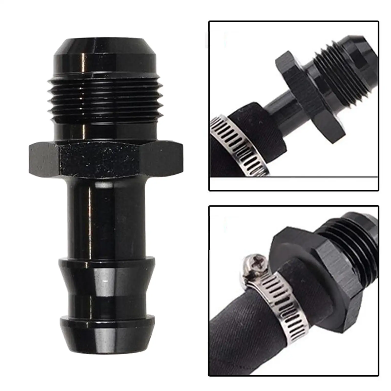 

8 AN Male to 1/2" Fuel Line Fitting Universal Automotive Parts for Suvs