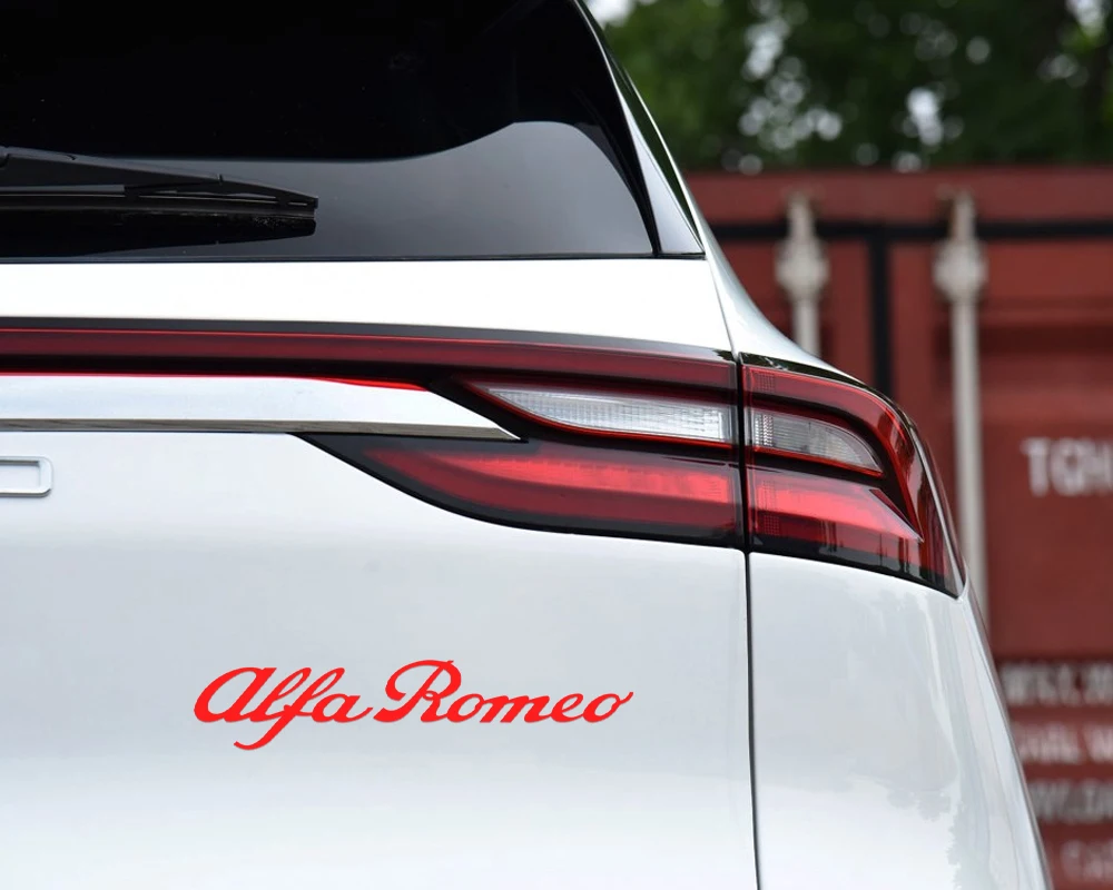 Alfa Romeo Autosticker - Productverpakking