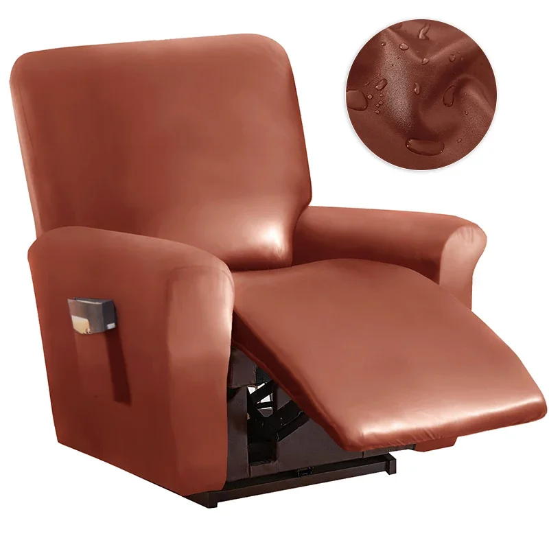 Orange sofa cover