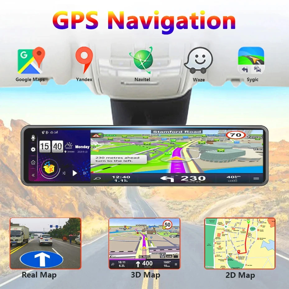 ڵ ̷ ī޶, 4G LTE, ȵ̵ 8.1, ڵ GPS ̼, 4GB RAM, 32G ROM,   ,   DVR, 12 ġ
