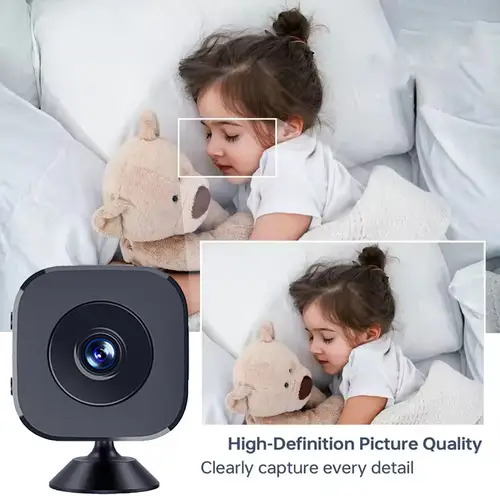 1080P Mini HD Wireless Security Camera - WiFi Remote Monitoring Smart Home Video Surveillance Camcorder for Protection - Image 4