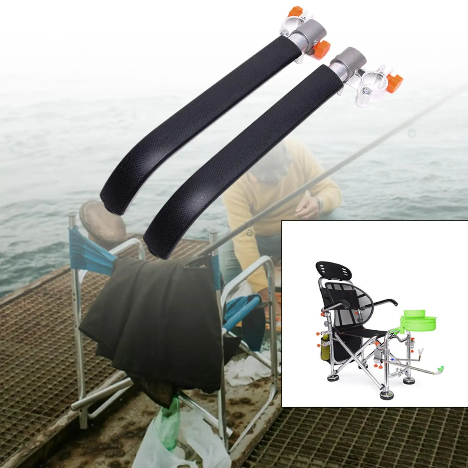 Fishing Armrest Replacement 25cm Diameter Tube Comfortable Fishing Accessories