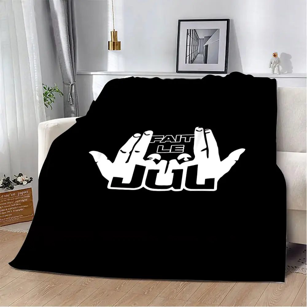Rapper Jul  Printed Blanket Picnic Blankets Warm Blanket Soft and Comfortable Blanket Home Travel Birthday Gift 5