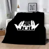 Rapper Jul  Printed Blanket Picnic Blankets Warm Blanket Soft and Comfortable Blanket Home Travel Birthday Gift 5