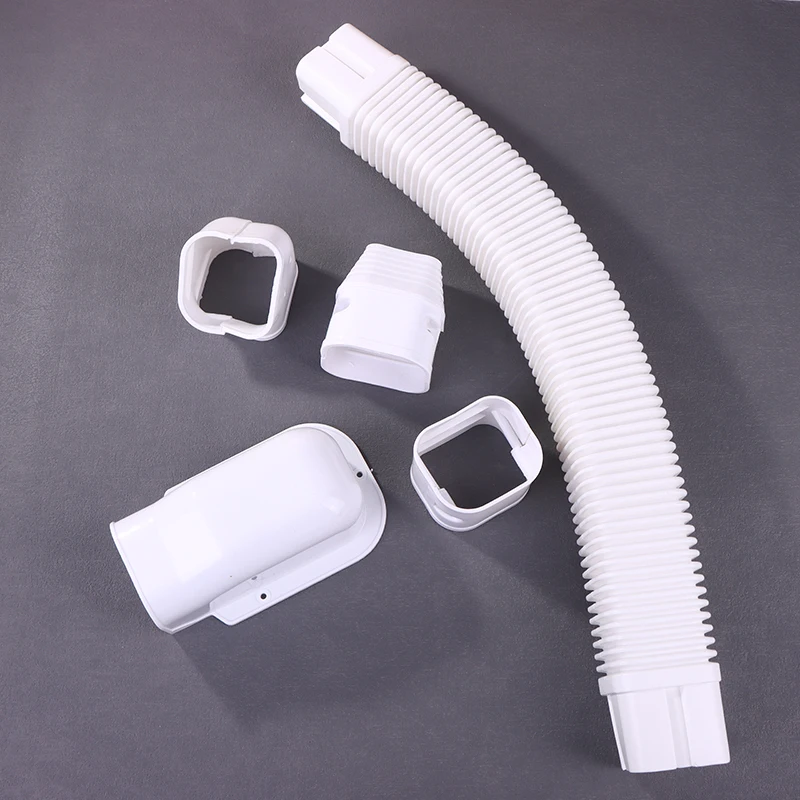 1PCS Air-conditioning Protection Pipe Cover Split & Central A/C Decorative PVC Hose Cover Air-conditioning Decorative Pipe Cover