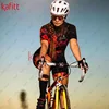 Kafitt New Women's Professional Triathlon Short Sleeve Cycling Wear Gel Pad Women's Jumpsuit Cycling Outdoor Suit 5