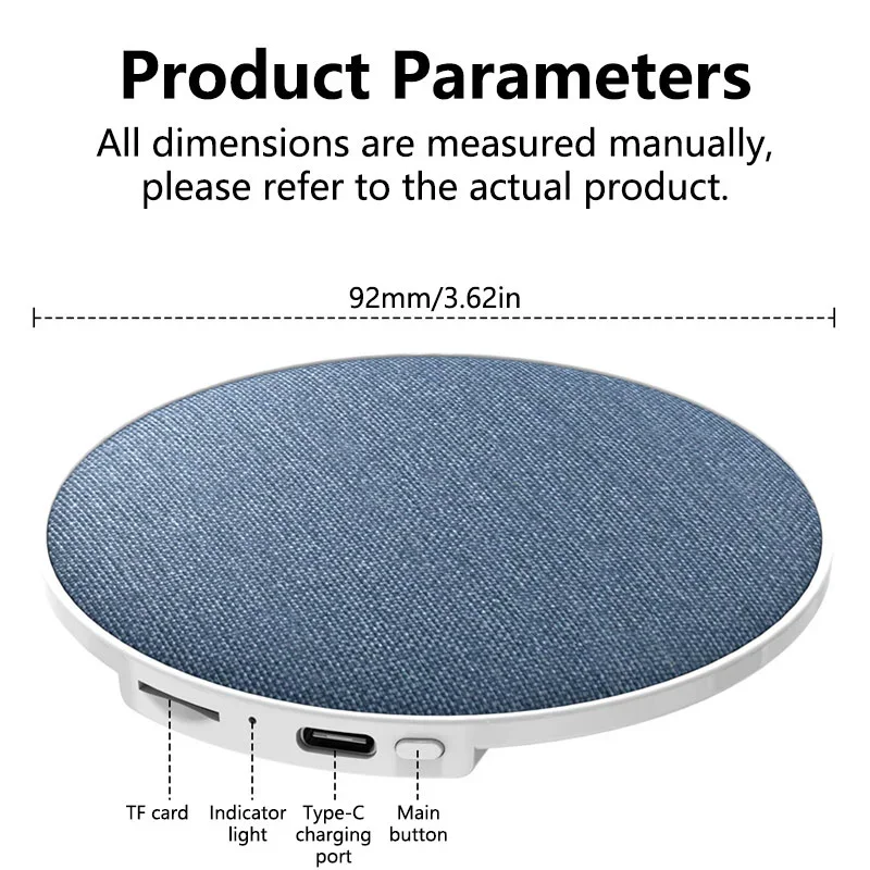Pillow Side Sleep Aid Speaker Ultrasonic Sleep Aid High