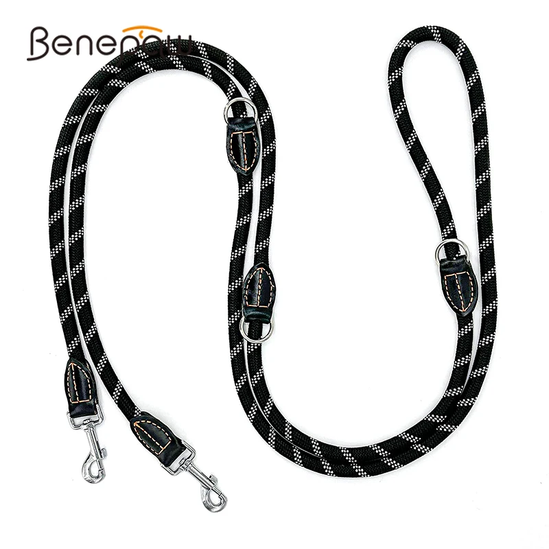 

Benepaw Multifunctional Hands Free Dog Leash Reflective Strong Waist Running Rope Pet Training Lead For Medium Large Dogs