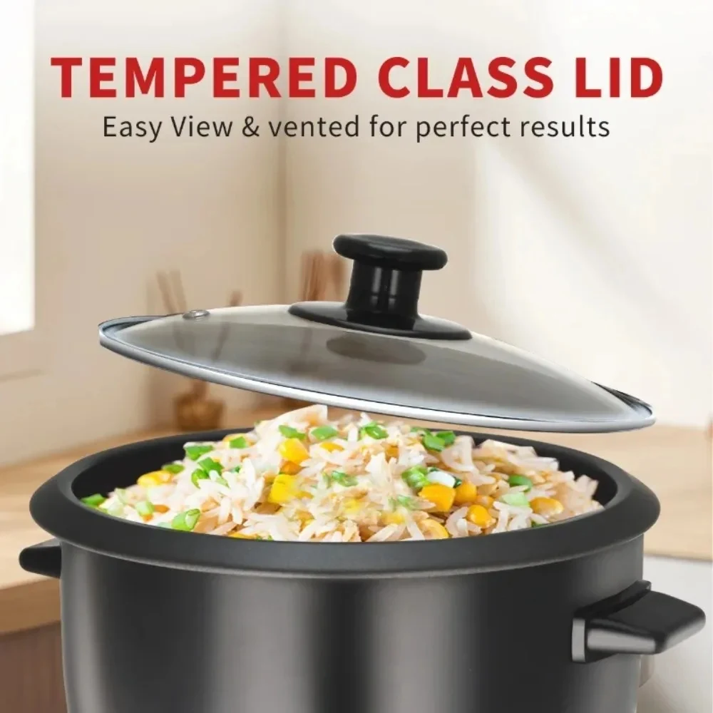 1.8L Multifunctional Mini Rice Cooker 3 Cups Family Capacity Stainless Steel Chassis Heating Household Electric Cooker Warm Cook 4