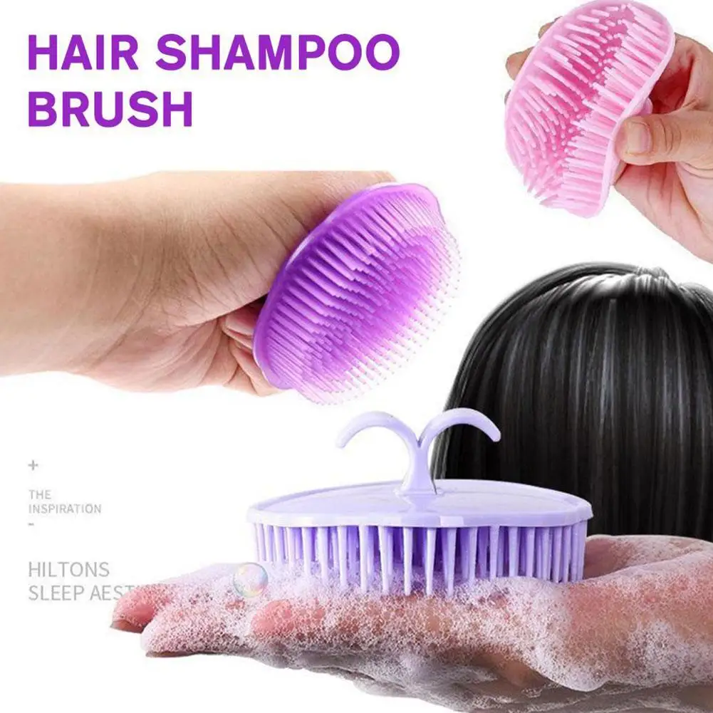 

12Pcs Massage Brush Shampoo Brush Unfading Plastic Head Scalp Massage Comb Bathing Tool Head Skin Shampoo Brush Cleaning Tool