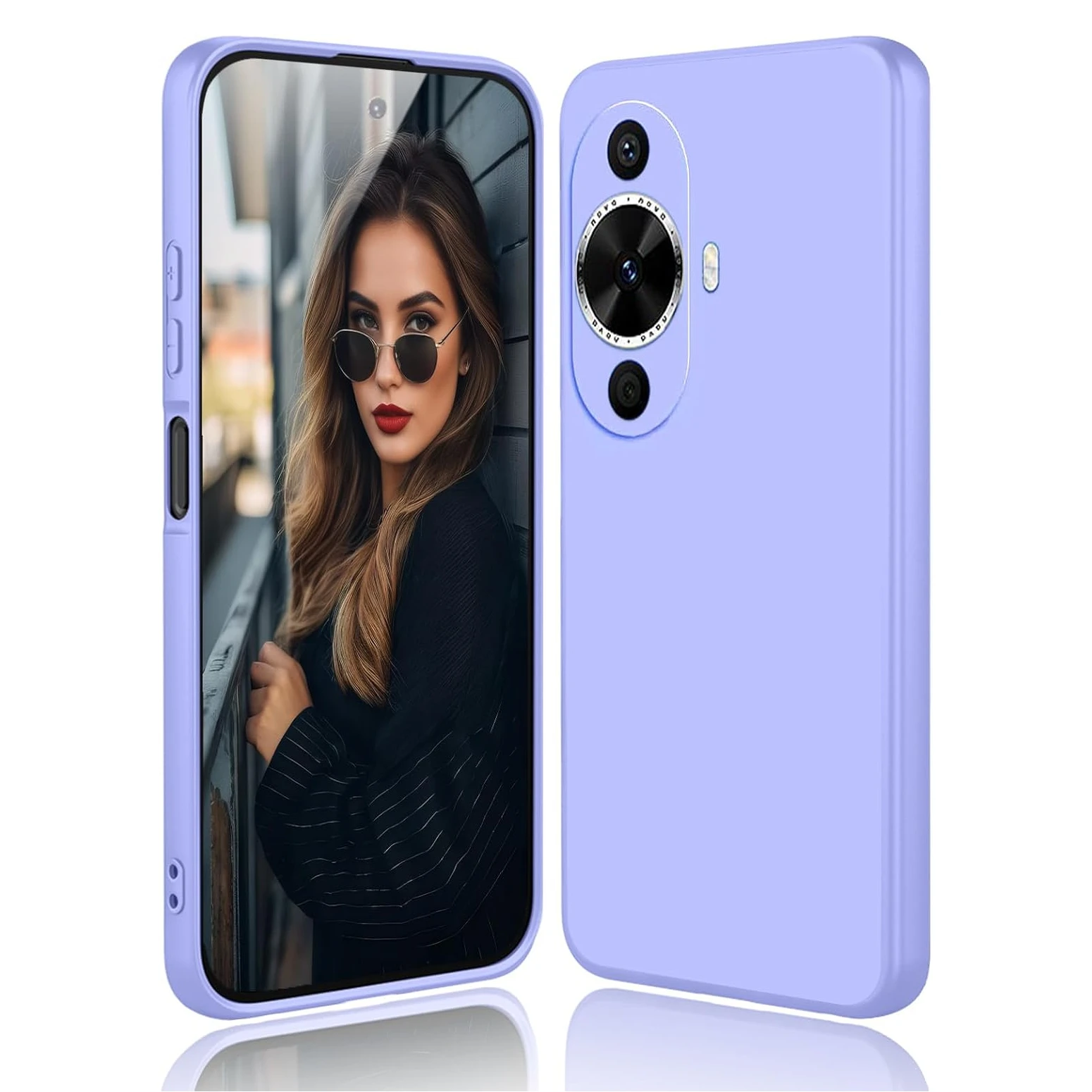 Flexibler TPU-Fall aus flüssigem Silikon für Huawei Nova 12 SE 12S 12i 11 Pro 11i 10 9 SE Schutzhülle Fundas Coque Capa_voghion.com