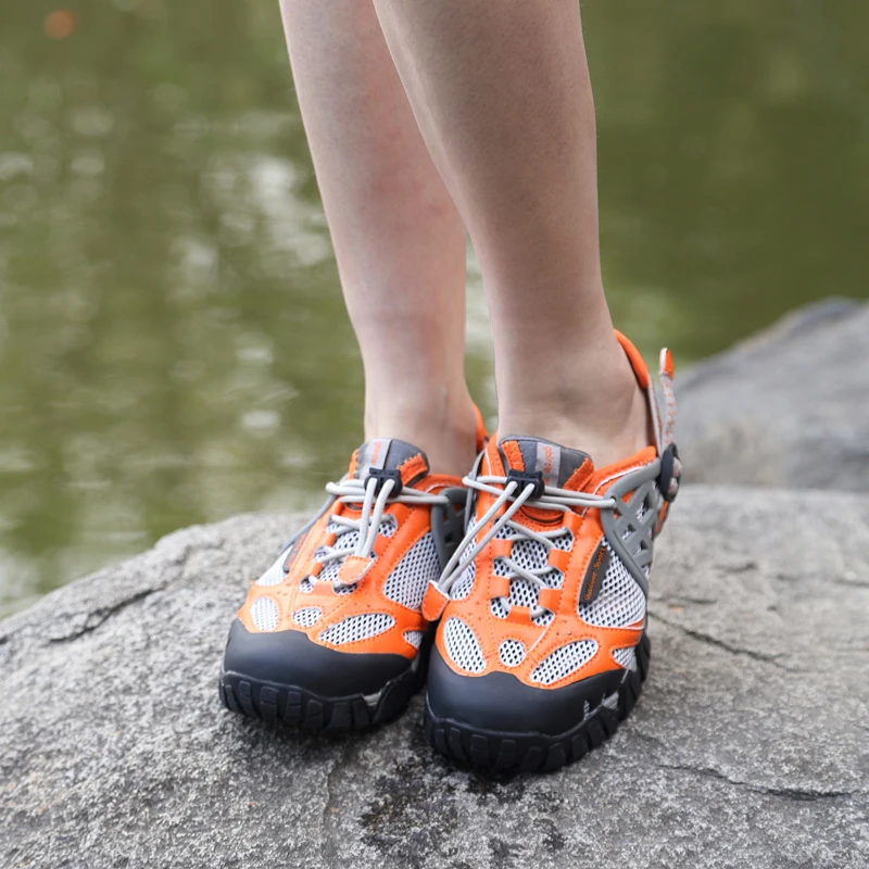 Men's Hiking Shoes Breathable Non-Slip Mesh Sports Shoes For Men Sneakers Quick Dry Water Outdoor Climbing