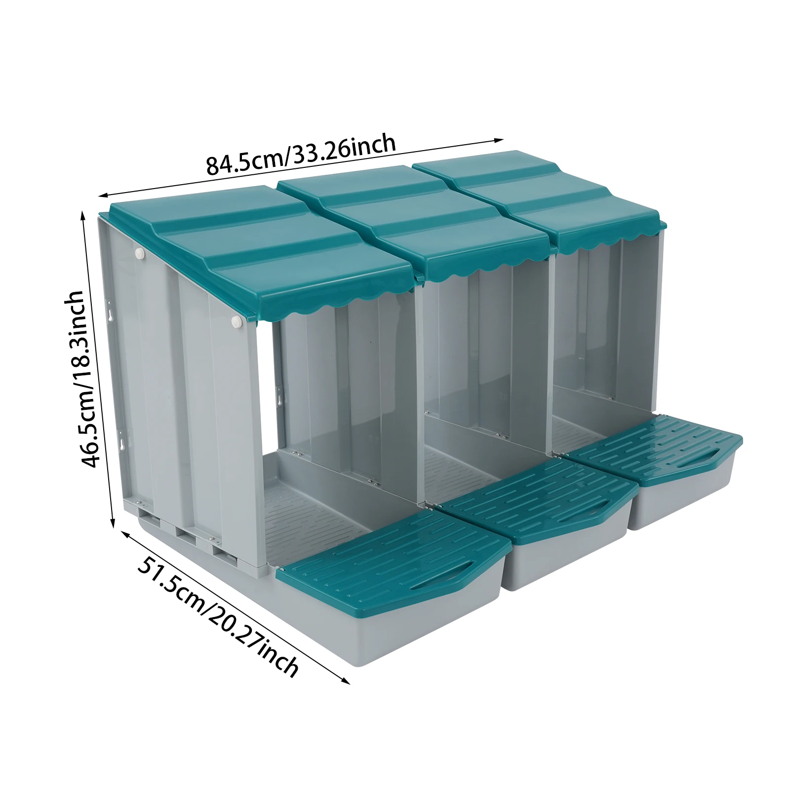 3-Compartment Chicken Nesting Box 6