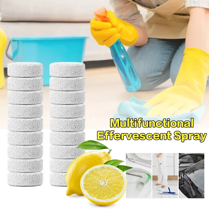 10/40/80Pcs Coffee Machine Cleaning Tablet Effervescent Tablet Descaling Agent All-Purpose Cleaner Household Cleaning Product