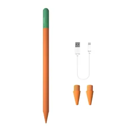 Vibrant USB - C Rechargeable Touch Stylus Pen with Apple Pencil Tip (E)