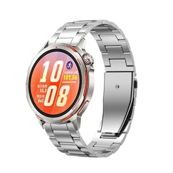 Premium Titanium Watch Strap - Sleek and Durable 22mm/20mm Wristband for Huawei Ultimate 2 (Silver)