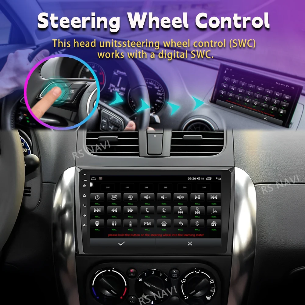 Android 15 Carplay Car Radio Multimedia For Suzuki SX4 SX 4 2006