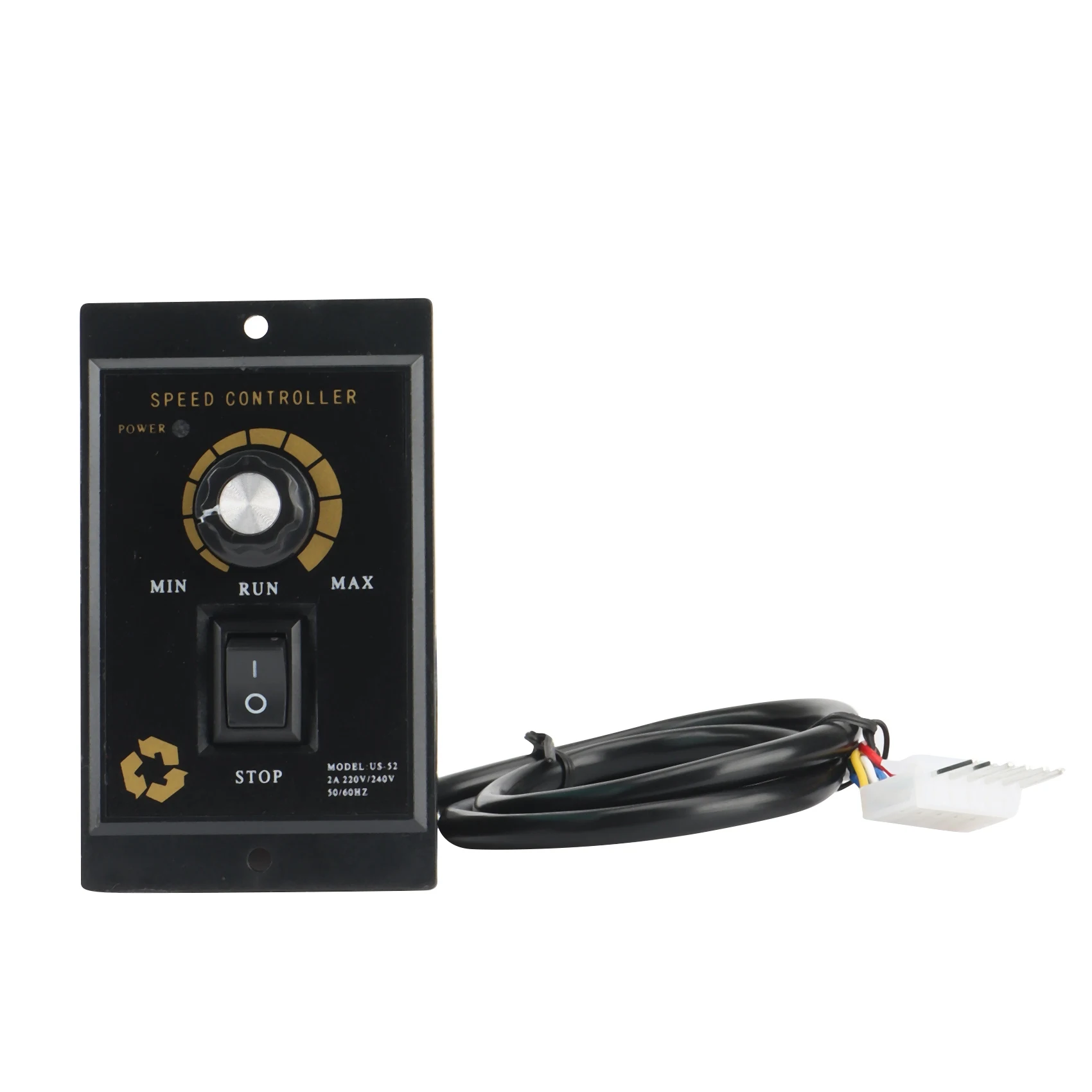 500W Motor Speed Controller AC 220V Precision Regulator Controller Forward and Reverse Motor Speed