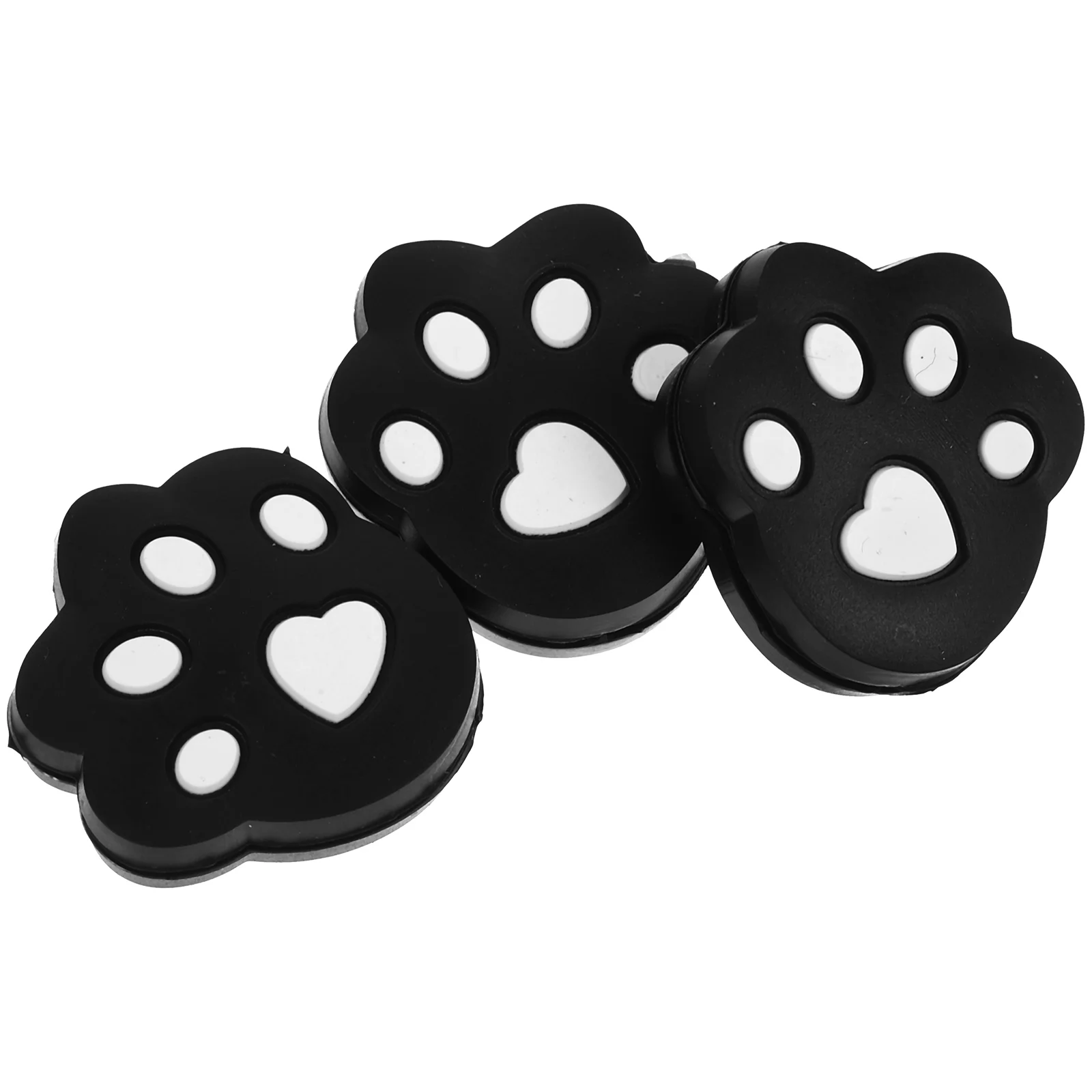 3 Pcs Tennis Racket Absorber Rackets Silica Gel Tiny Shocks Dampening Supplies