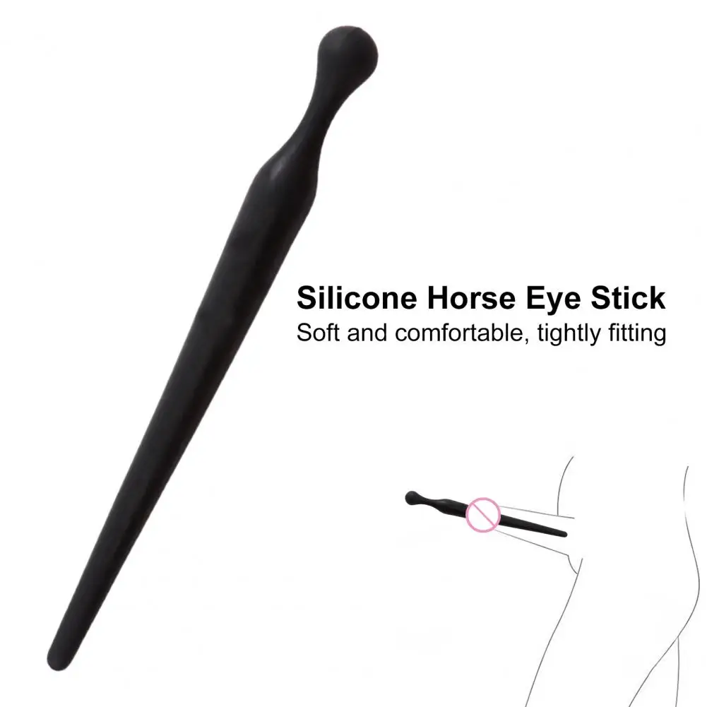 Silicone Urethral Dilator Ergonomic Male Sex Catheter Stimulation Stopper