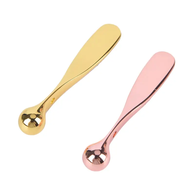 Anti Wrinkle Eye Cream Applicator Mixing Spatulas Preminum Metal Face Mask Spoon Sticks Eye Cream Massage Sticks Beauty Scoop