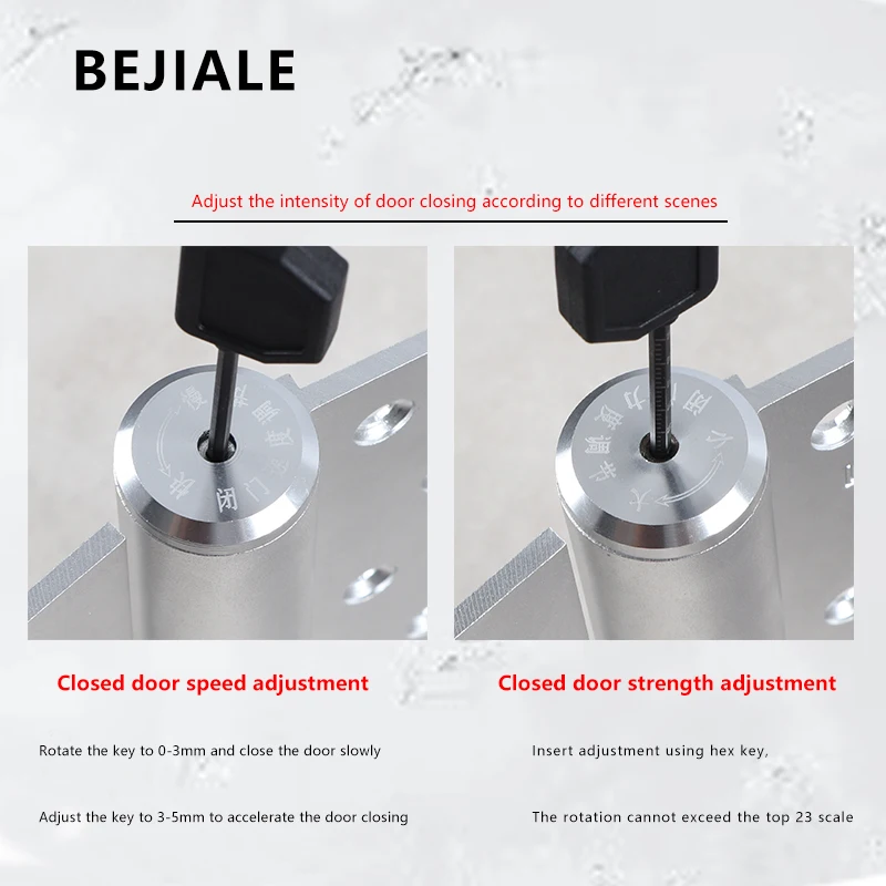 Invisible Door Hinge Hydraulic er Damping Invisible Door Spring Hinge Automatic Closing Retainer Positioning