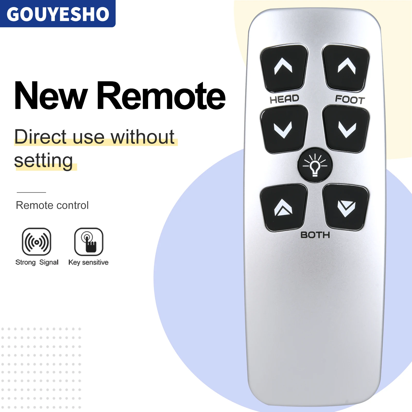 جهاز تحكم عن بعد جديد لأسرّة Leggett and Platt 100 Series II أو T-120 القابلة للتعديل