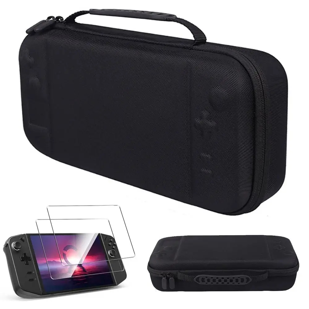 

EVA Handheld Console Storage Bag Game Accessories Shockproof Carrying Case Travel Hard Screen Protector for Lenovo Legion Go