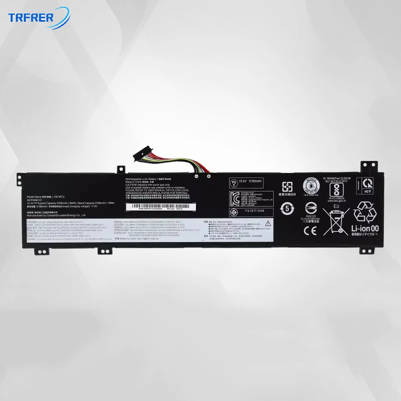 L19M4PC2 laptop battery for Lenovo Legion 5-15arh05, 15imh05h L19M4PC1 L19C4PC1 L19C4PC2 L19C4PC0 L19SPC0 L19M4PC0