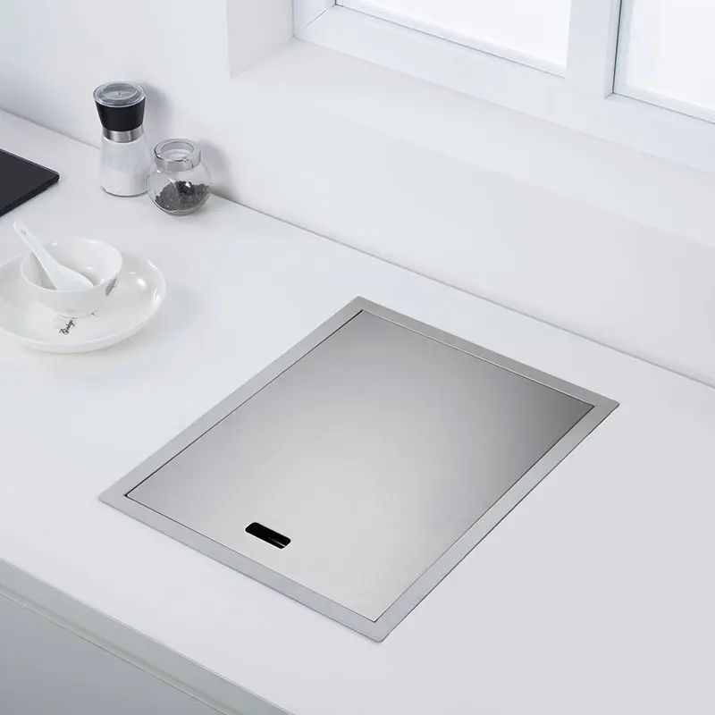 Black Kitchen sink Hidden Single bowl Bar Small Size sink Stainless Steel Balcony Concealed black kitchen Bar