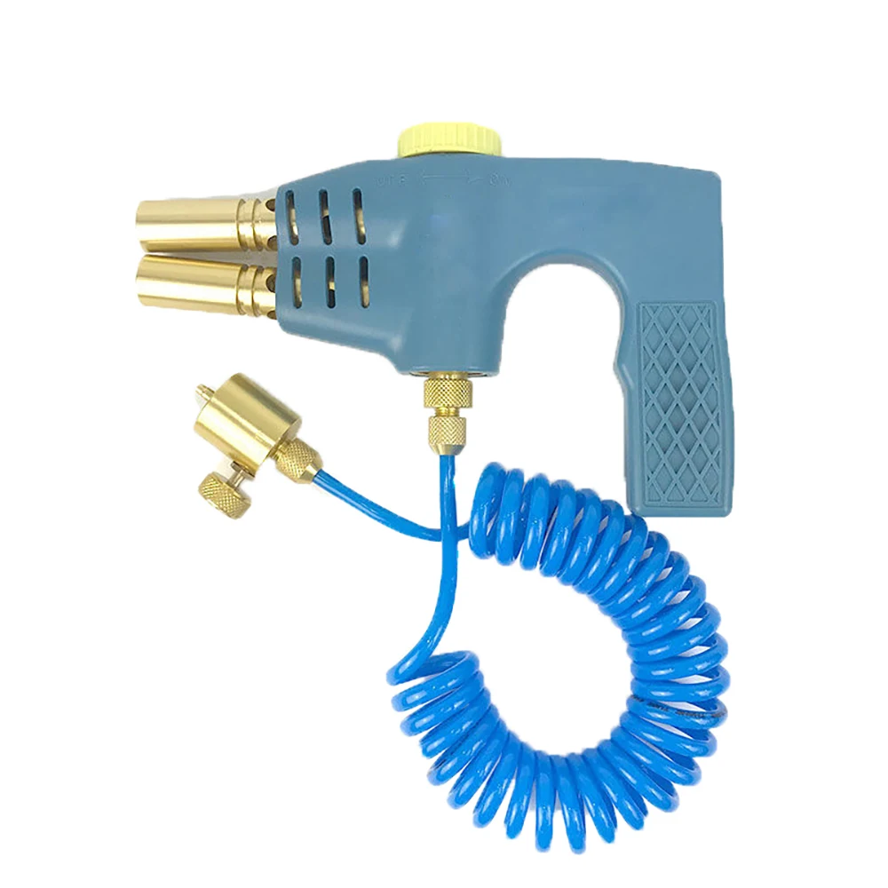 Pistola Per Saldatura Senza Ossigeno A Fiamma Feroce Di Alta Qualità 2400 ℃ Torcia Per Saldatura In Rame Puro A Fiamma Saldatura Di Tubi In Rame, Allu