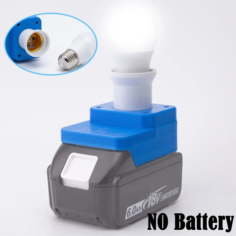 Per Batteria Agli Ioni Di Litio Makita 18V Nuova Lampada Portatile Cordless E27 Lampada A Led Luce Da Lavoro Di Emergenza Per Interni Ed Esterni