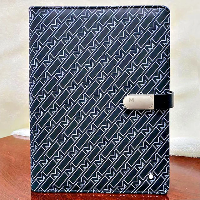 Luxury Notebook Cover, Lv Notebook Leather, Luxury Mb Notebook