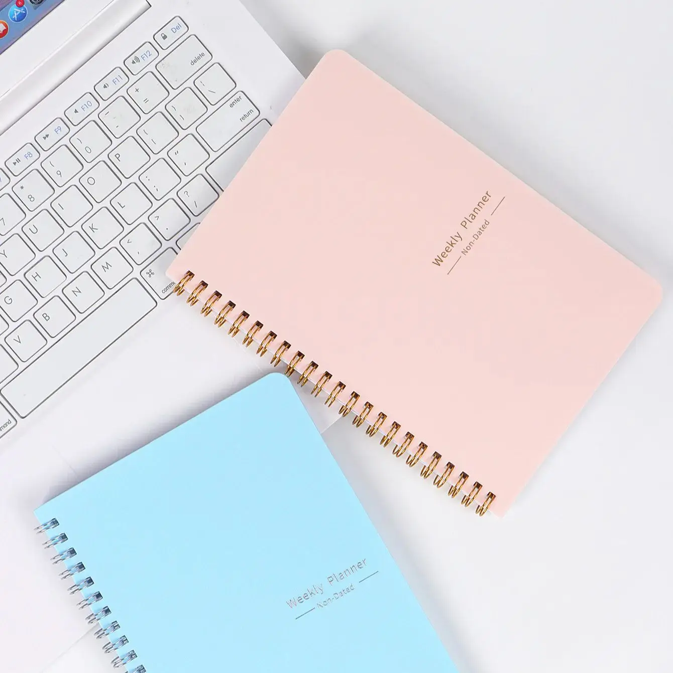 Weekly Goals Planner - A5 Spiral-Bound Agenda for Daily and Future Planning