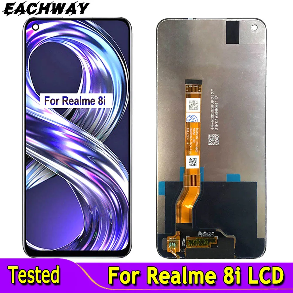 

6.6" For Oppo Realme 8i RMX3151 LCD Display Touch Screen Panel Digitizer Assembly Replacement Parts For Realme 8i LCD Screen