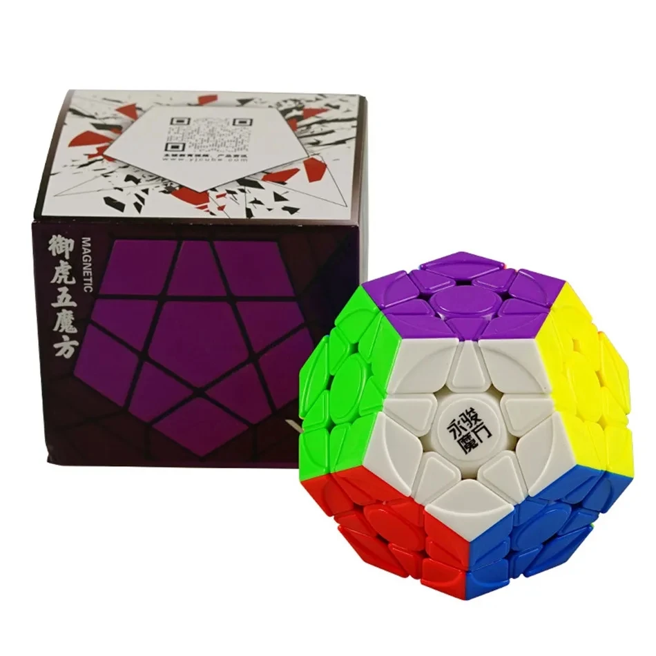 Yongjun Yj Yuhu M V2M 3x3 Wumofang Megaminx 특수 자기 매직 큐브 어린이를위한 좋은 품질 Megaminxeds 장난감 교육 선물