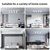GU10 LED Track Lights Rail Spot Lighting for Living Room Kitchen Bedroom Lamp Spotlight Led Ceiling Lamps Fixture Track Light 6
