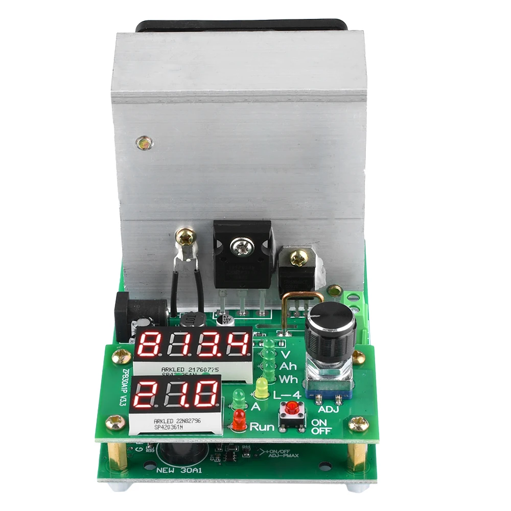 Description Picture 6 of item110W 60W 9.99A 30V DC Electronic Load Lithium Battery Testers Capacity Monitor Discharge Charge Power Supply Meter 9.99A Board