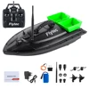 Flytec Fishing Bait Boat 500m Remote Control Bait Boat Dual Motor Fish Finder 1.5KG Loading with LED Light for Fishing 1