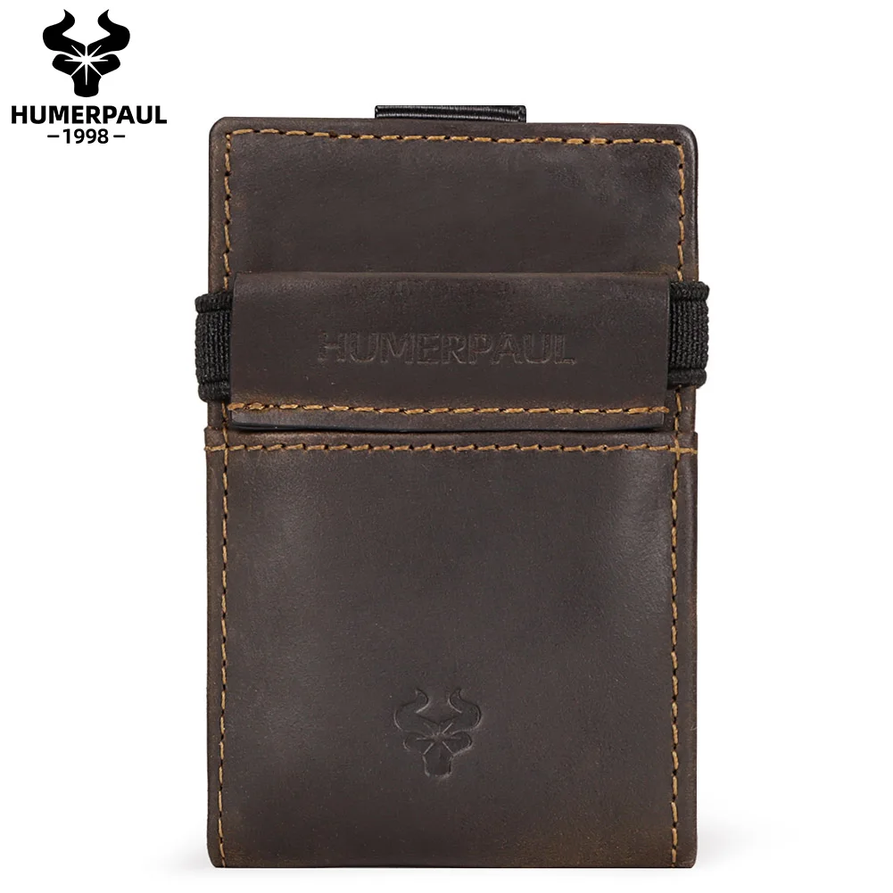Slim and Lightweight Men's Multi-Card ID Holder