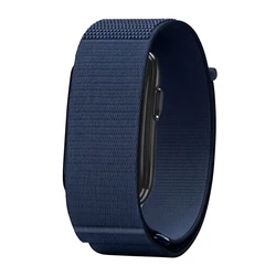Adjustable Nylon Woven Strap for Sports Fitness Tracker (Captain Blue)