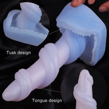 Tentacle Toys Octopus Huge Anal Dildo Silicone Anal Plug Monster Prostate Massager Hand-free With Suction Cup Vaginal G-Spot Toy 3